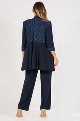 R&M Richards 5589W Plus Size Mother Of The Bride Pant Suit