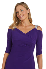 R&M Richards 5659 Long Formal Mother Of The Bride Dress