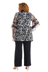 R&M Richards 5902W Plus Size Formal Pant Suit