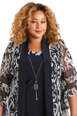 R&M Richards 5902W Plus Size Formal Pant Suit