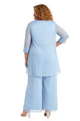 R&M Richards 7008W Plus Size Pant Suit