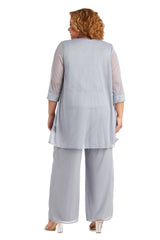 R&M Richards 7008W Plus Size Pant Suit