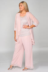 R&M Richards 7008W Plus Size Pant Suit