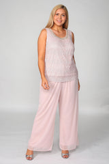 R&M Richards 7008W Plus Size Pant Suit