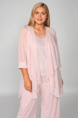 R&M Richards 7008W Plus Size Pant Suit