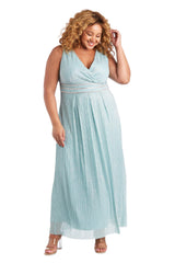 R&M Richards 7068W Long Plus Size Formal Dress