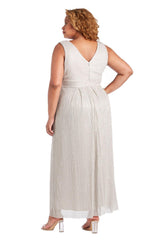 R&M Richards 7068W Long Plus Size Formal Dress