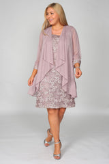 R&M Richards 7078 Mother Of The Bride Short Dress