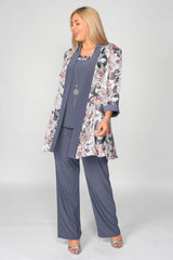 R&M Richards 7102W Plus Size Mother Of The Bride Pant Set