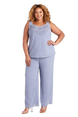 R&M Richards 7216W Plus Size Jacket Pant Suit