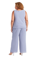 R&M Richards 7216W Plus Size Jacket Pant Suit