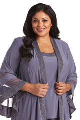 R&M Richards 7241W Plus Size Formal Pant Suit
