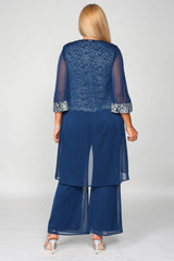 R&M Richards 7266W Mother Of The Bride Pantsuit