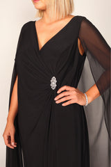 R&M Richards 7273W Long Mother Of The Bride Formal Dress