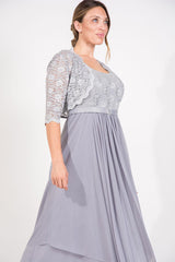 R&M Richards 7300 Long Mother Of Bride Formal Jacket Dress