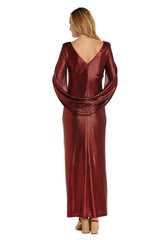 R&M Richards 7472 Long Mother Of The Bride Dress