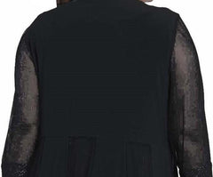 R&M Richards 8271W Short Mother Of Bride Plus Size Dress