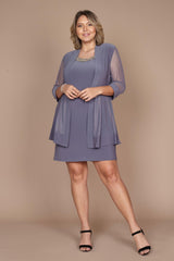 R&M Richards 8442 Short Mother Of The Bride Formal Dress