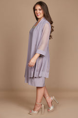 R&M Richards 8442 Short Mother Of The Bride Formal Dress