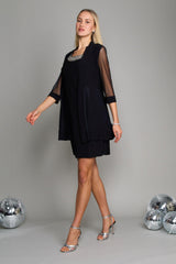 R&M Richards 8442 Short Mother Of The Bride Formal Dress