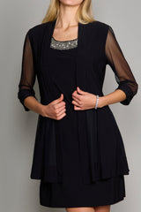R&M Richards 8442 Short Mother Of The Bride Formal Dress