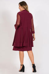 R&M Richards 8442 Short Mother Of The Bride Formal Dress