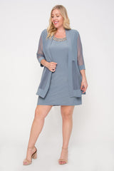 R&M Richards 8442 Short Mother Of The Bride Formal Dress