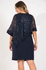 R&M Richards 8749 Short Mother Of The Bride Dress