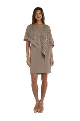 R&M Richards 8749 Short Mother Of The Bride Dress