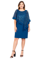 R&M Richards 8749 Short Mother Of The Bride Dress