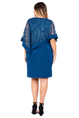 R&M Richards 8749 Short Mother Of The Bride Dress