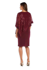 R&M Richards 8749 Short Mother Of The Bride Dress