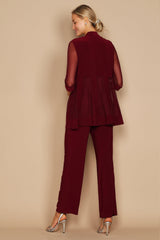 R&M Richards 8764 Mother Of The Bride Formal Pants Suit