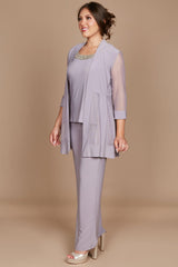 R&M Richards 8764W Plus Size Formal Pants Suit