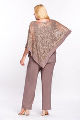 R&M Richards 8998W Plus Size Formal Pants Suit