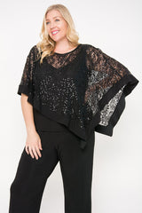 R&M Richards 8998W Plus Size Formal Pants Suit