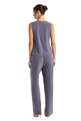 R&M Richards 7241 Formal Duster Jacket Pant Set