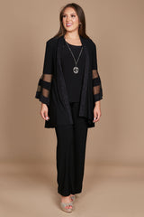 R&M Richards 7241 Formal Duster Jacket Pant Set