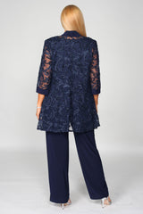 R&M Richards 5012P Formal Jacket Petite Pant Suit