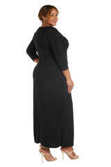 R&M Richards 3780W Long Formal Plus Size Dress
