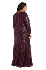 R&M Richards 5623W Long Plus Size Formal Dress Sale