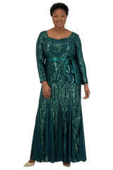 R&M Richards 5623W Long Plus Size Formal Dress Sale