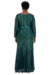 R&M Richards 5623W Long Plus Size Formal Dress Sale