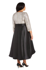 R&M Richards 7411W Plus Size High Low Dress Sale