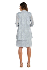 R&M Richards 9458 Short Mother Of The Bride Dress