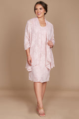 R&M Richards 9458 Short Mother Of The Bride Dress