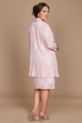 R&M Richards 9458 Short Mother Of The Bride Dress