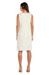 R&M Richards 9458 Short Mother Of The Bride Dress