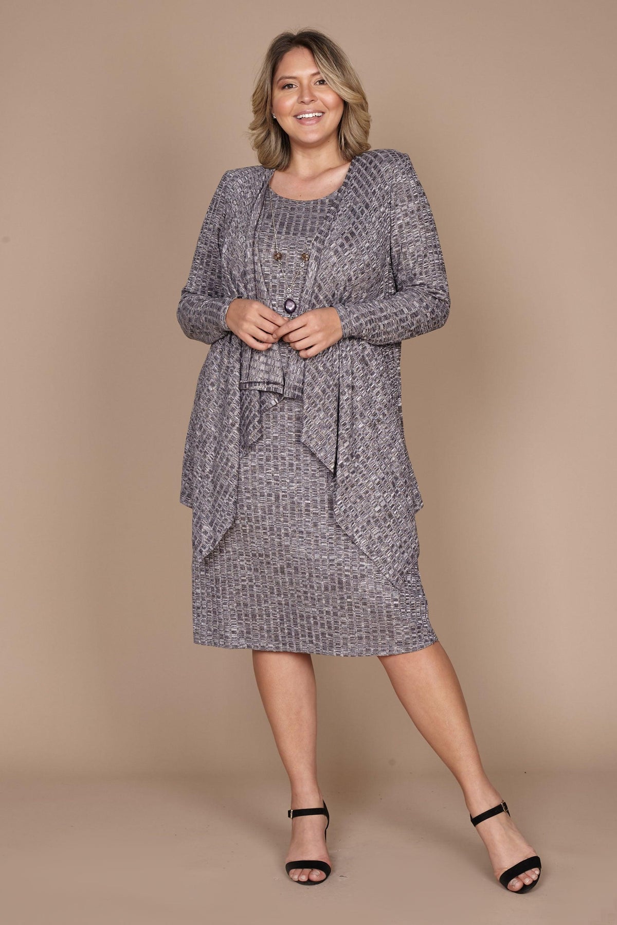 R&M Richards 9146W Short Plus Size Formal Dress
