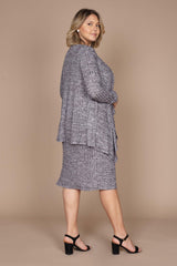 R&M Richards 9146W Short Plus Size Formal Dress